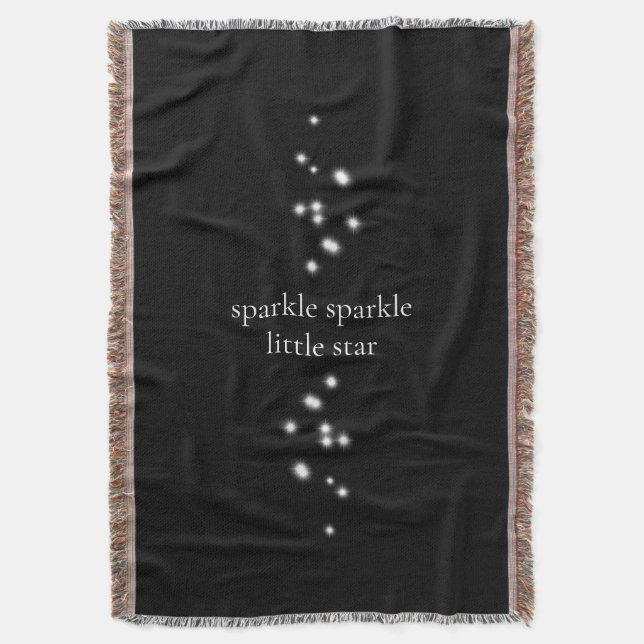 Gnistra Gnistra Little Star Black Starlight Filt (Framsidan Vertikal)