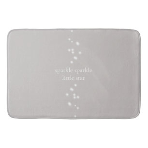 Gnistra Gnistra Little Star Silver Grått Starlight Badrumsmatta