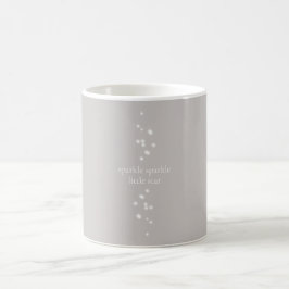 Gnistra Gnistra Little Star Silver Grått Starlight Kaffemugg