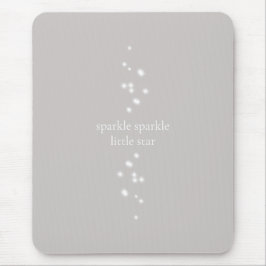 Gnistra Gnistra Little Star Silver Grått Starlight Musmatta