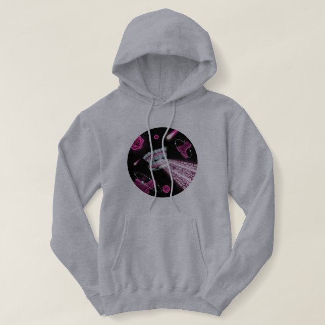 Gnistra Grill Bling Hoodie ✨ 👄 T Shirt (Design framsida)