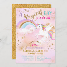 Gnistra Magic Unicorn Pegasus Birthday