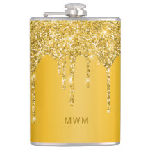 Gnistra Monogram för drivrutiner i chic Guld Glitt