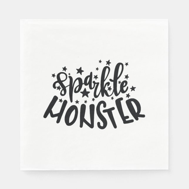 Gnistra Monster Halloween Pappersservett (Framsidan)