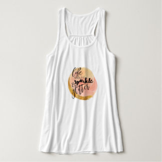 Gnistra och Glitter Tank Linne Med Racerback