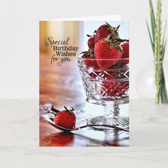 Gnistra och Joy Birthday Önskemål Card Kort (Framsida)