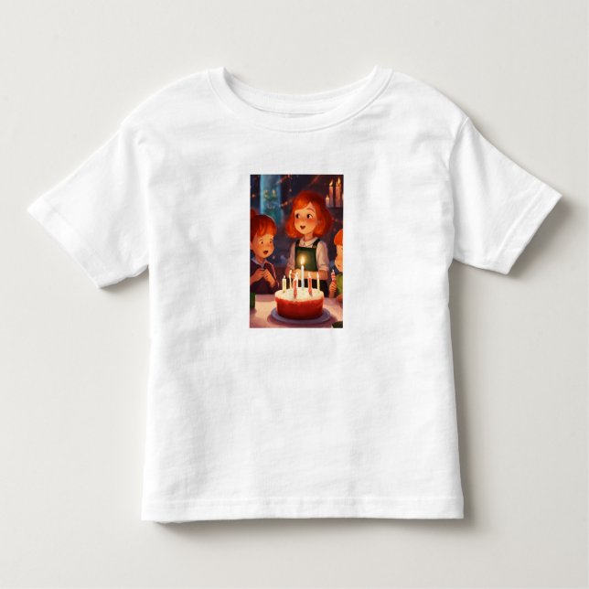 Gnistra och Shine Birthday T Shirt (Framsida)