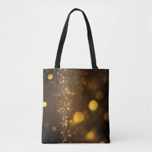 Gnistra och Shine Golden Glitter Tygkasse