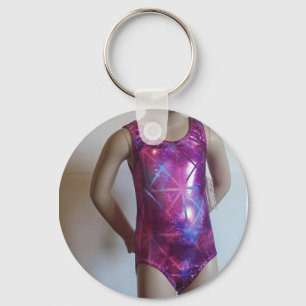 Gnistra och Shine Leotard Älskare Nyckelring