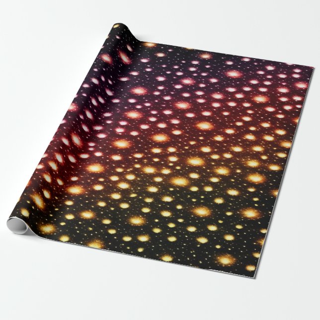 ✨ Gnistra- och skuggsamling: Papper radbrytning Presentpapper (Utrullad)