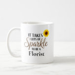 Gnistra offert för Florist Kaffemugg<br><div class="desc">En perfekt mugg för den florist som lägger till gnistra till varje bukett. Underbar för dagliga kaffeavbrott fyllda med kreativitet och blomning.</div>