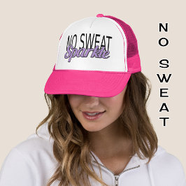 Gnistra offert, lila glitter, effekttext keps