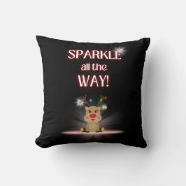 Gnistra på hela vägen kudde