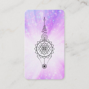 ~ Gnistra. Reiki Energy Healays Nirvana Visitkort