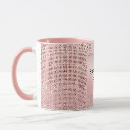 Gnistra Ro Glam Brown Glitter Mugg