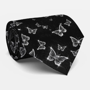 Gnistra Silver Glam Butterflies Slips