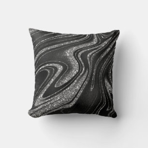 Gnistra Silver Glitter Kudde