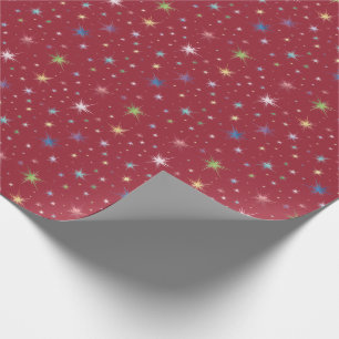 Gnistra som slår in papper presentpapper