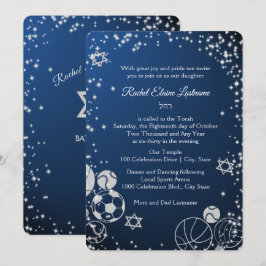Gnistra Sports Bat mitzvah Inbjudningar