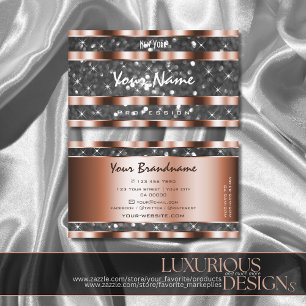 Gnistra Stars i Luminous Ro vid Silver Glitter Visitkort
