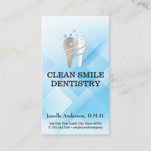 Gnistra Tand-Logotyp Dentist Visitkort