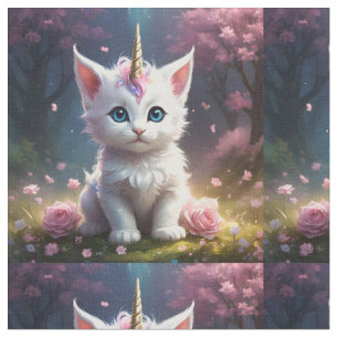 "Gnistra Tassar: The Enchanting Unicorn Kitten" Tyg