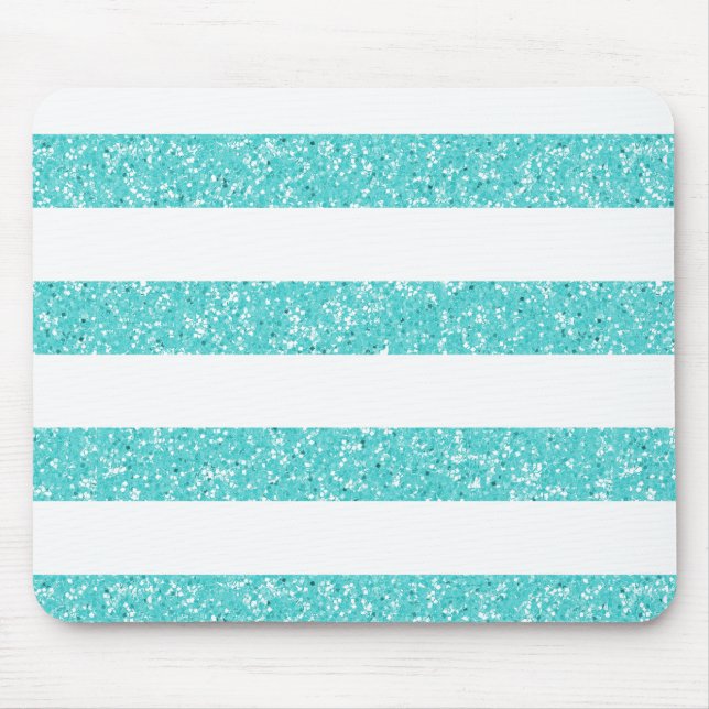 Gnistraglitterlooken görar randig Mousepad Musmatta (Framsidan)