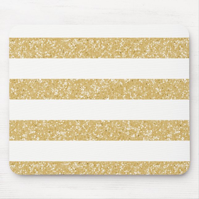 Gnistraglitterlooken görar randig Mousepad Musmatta (Framsidan)