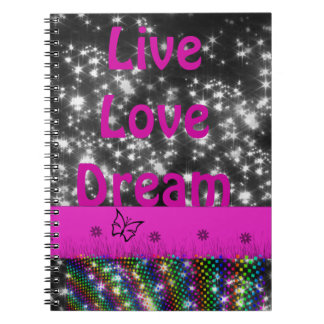 Gnistralive&dreamanteckningsbok Anteckningsbok