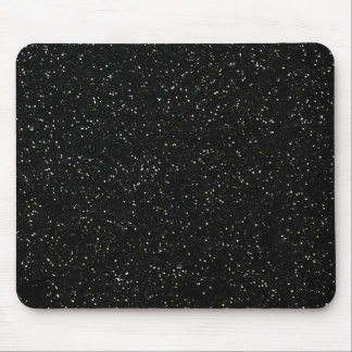 Gnistran Black Glitter Graphic Art Mönster Design Musmatta
