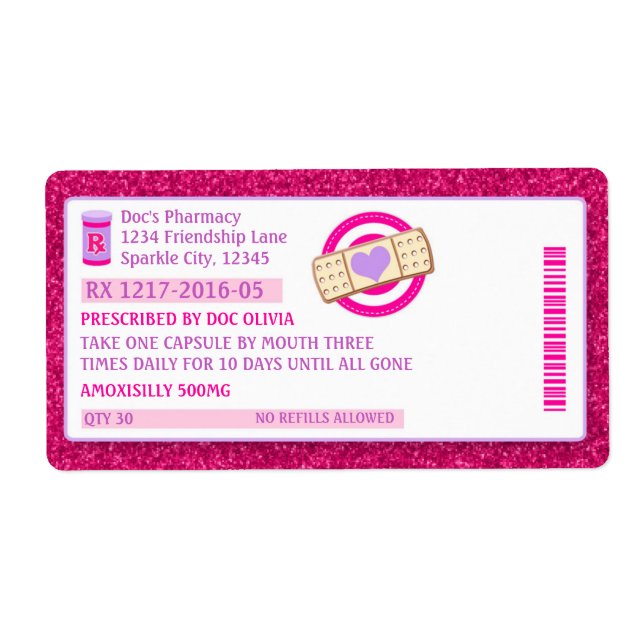 Gnistran Flaska etiketter för dokumentförskrivning Fraktsedel (Framsidan)