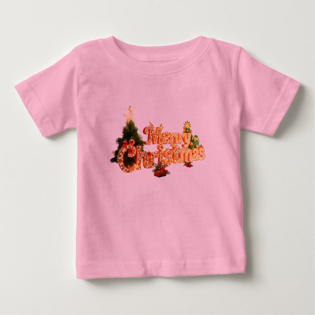 Gnistran för den gyllene julen - det kommande Träd T Shirt (Framsida)