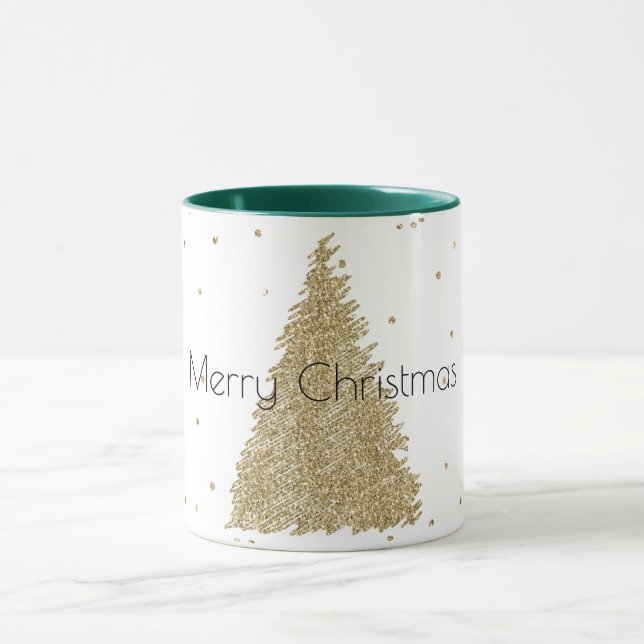 Gnistran Glitter Guld     Mugg (Center)