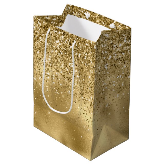 Gnistran Glitzy Guld Glam Glitter    (Framsidan Vinklad)