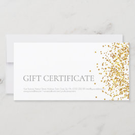 Gnistran Guld i lyxdesigncertifikatet Tack Kort