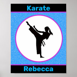 Gnistran Karate Girls Poster