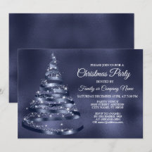 Gnistran Party Shiny Blue Ribbon Träd