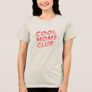 Gnistran Retro för Klubb i coola Mammor T Shirt