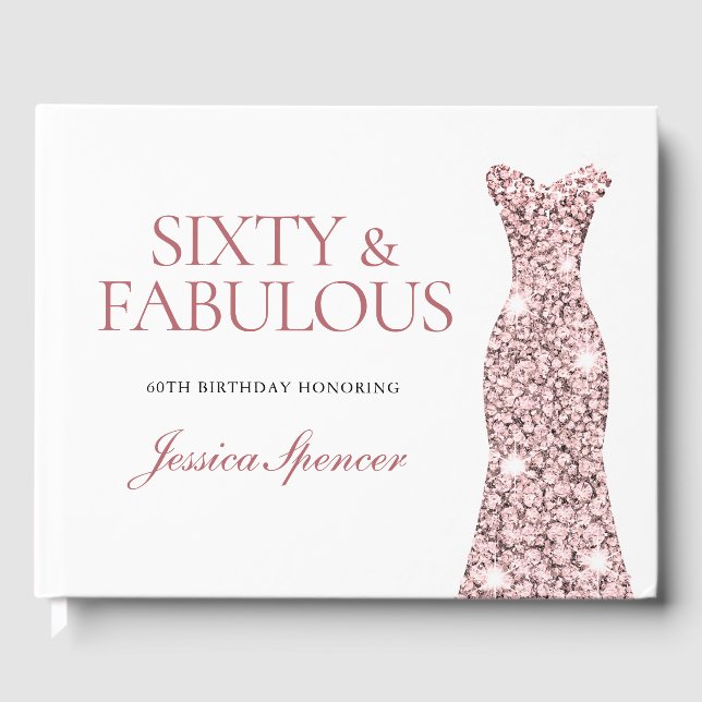 Gnistran Ro Guld, 60:e Födelsedagsfesten Gästböcker (Framsida)