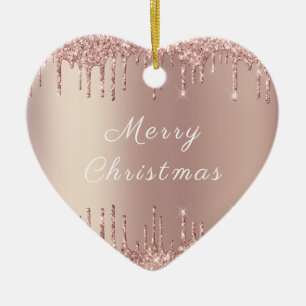 Gnistran Ro Guld Glitter, jultomter i Julgransprydnad Keramik