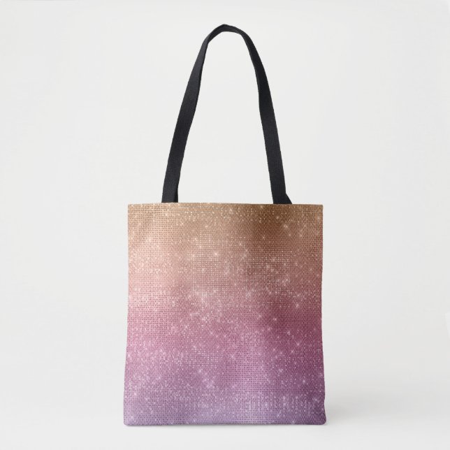 Gnistran ro Guld Rosa Lila Tygkasse (Framsida)