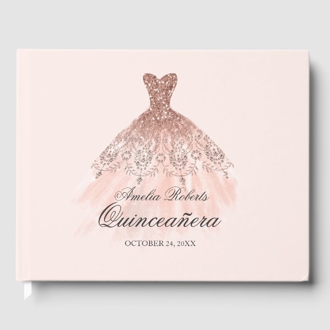Gnistran ro, Quinceanera Guest Bok (Framsida)