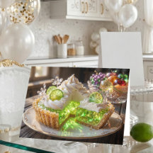 Gnistrande Crystal Key Lime Pie Födelsedag