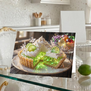 Gnistrande Crystal Key Lime Pie Tänker på Dig Kort