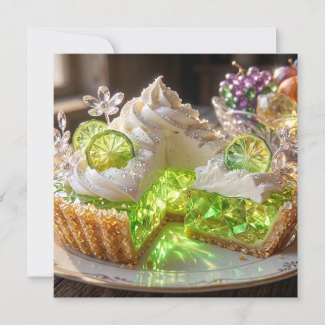 Gnistrande Crystal Key Lime Pie Tom Blanka (Framsida)