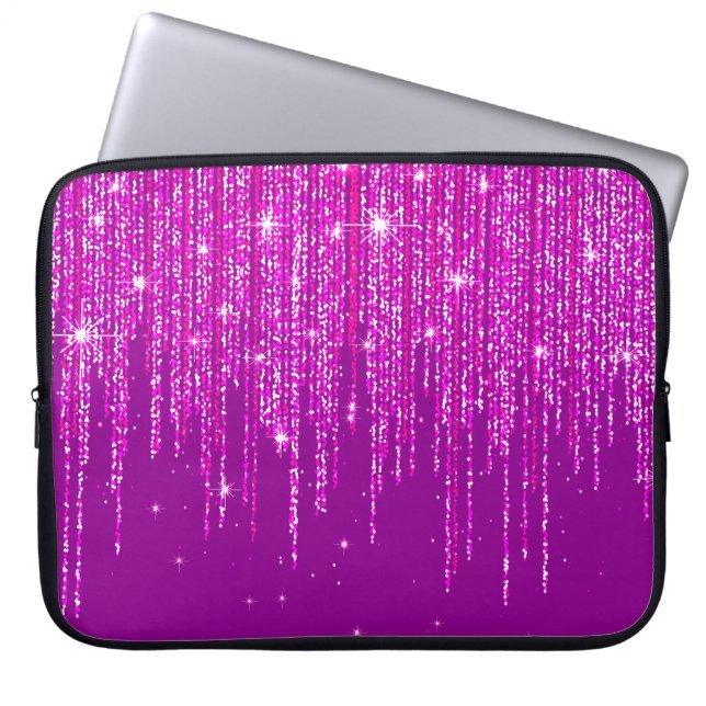 Gnistrande design laptop fodral (Framsidan)