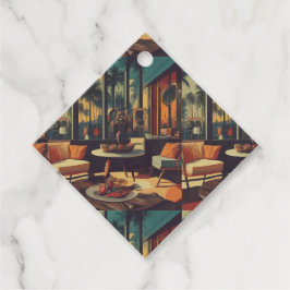 Gnistrande diamant gåvor etiketter