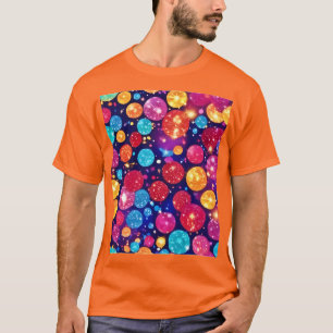 Gnistrande färgsymfoni t shirt