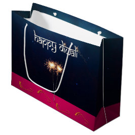 Gnistrande Glad Diwali - Stor Presentpåse