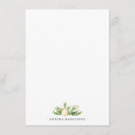 Gnistrande glädje | Elegant personlig brevpapper Tilläggskort